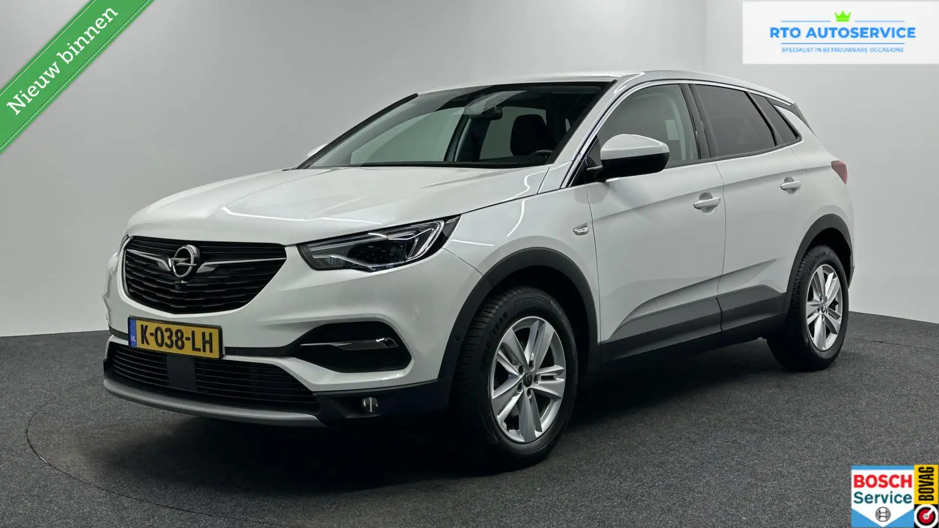 Opel Grandland X 1.2 Turbo Business Elegance TREKHAAK NAVI ECC CRUI Blanc - 1