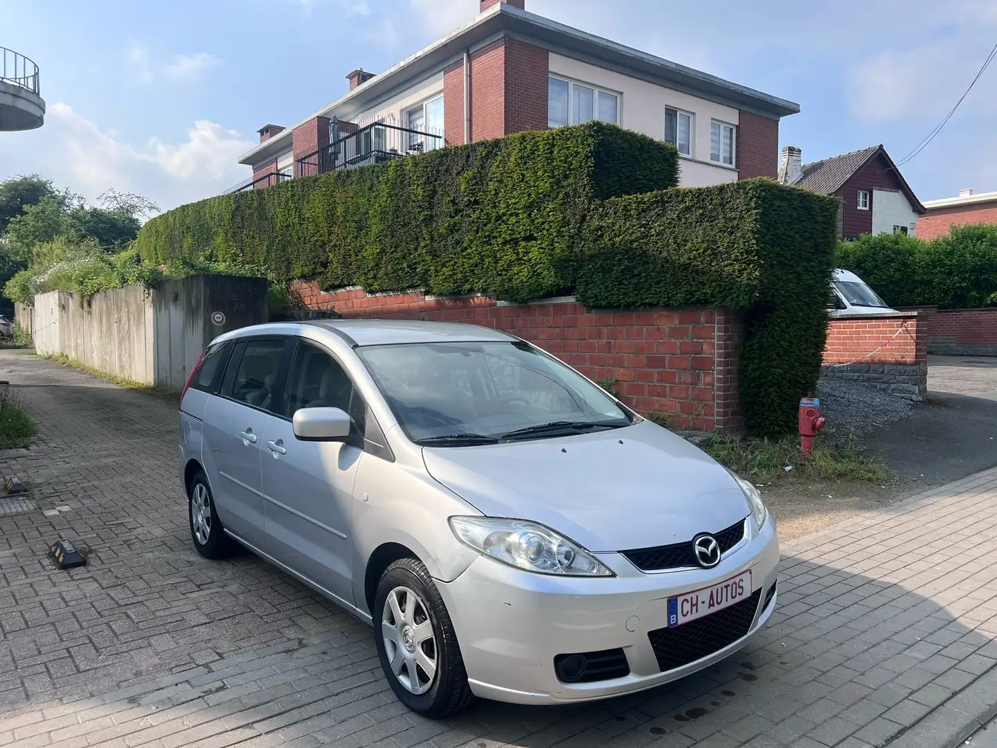 Mazda 5 1.8i-7 PLACE - PRETE A IMMATRICULER - GARANTIE Gris - 1