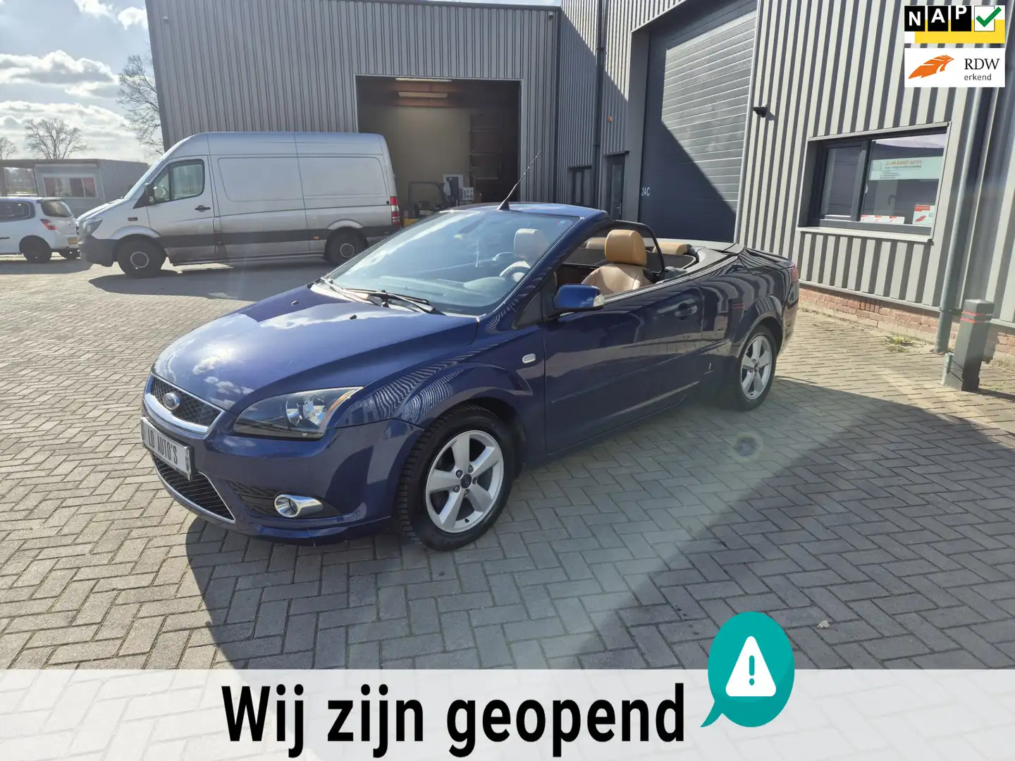Ford Focus CC Coupé-Cabriolet 1.6-16V Titanium TOP OCCASION Albastru - 1