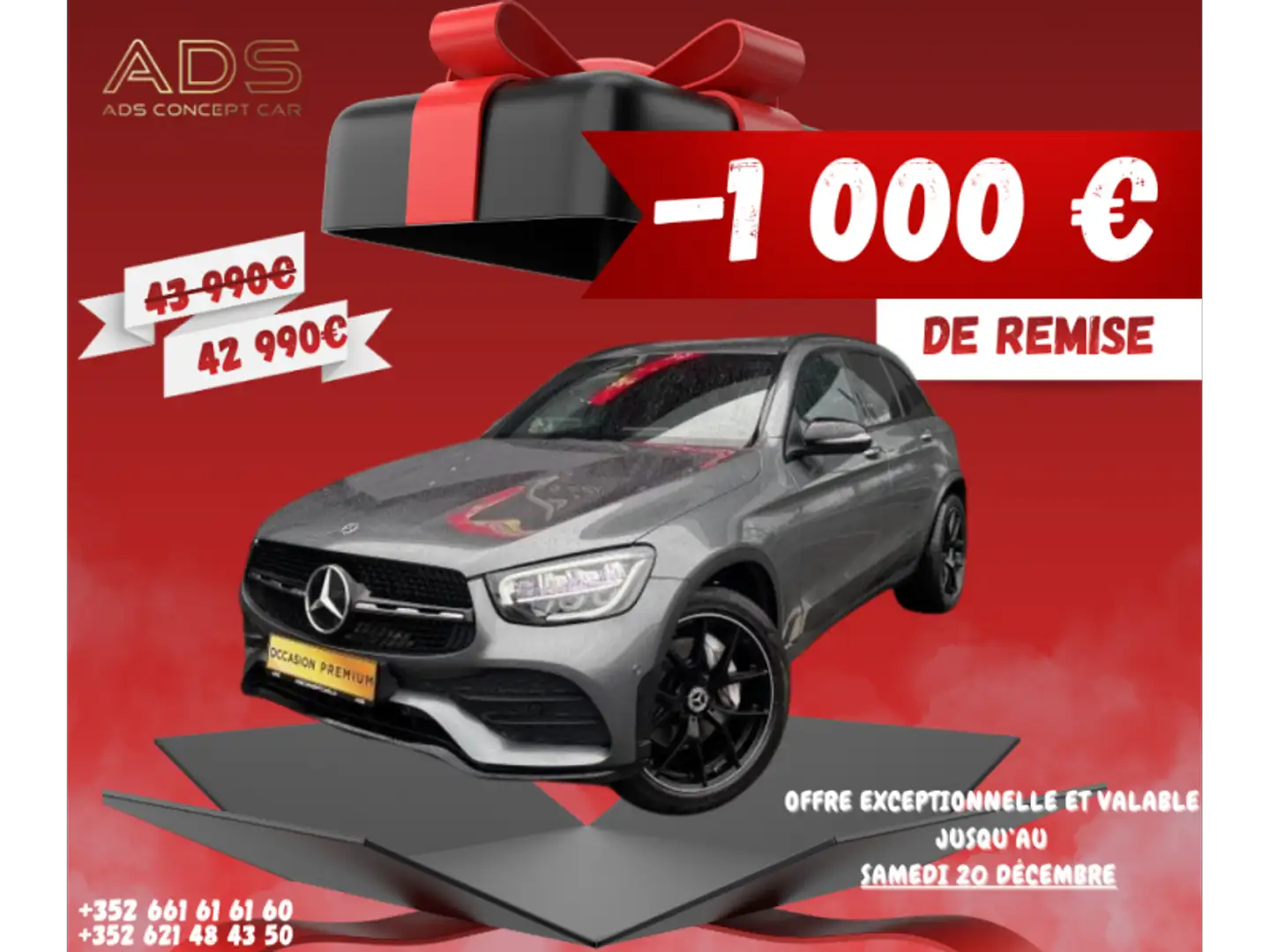 Mercedes-Benz GLC 220 GLC d 4MATIC 2.0L 194CV Gris - 1