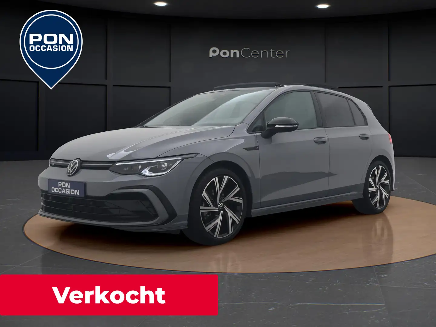 Volkswagen Golf 1.5 eTSI 150 PK DSG R-Line | Panoramadak | Black S Grau - 1
