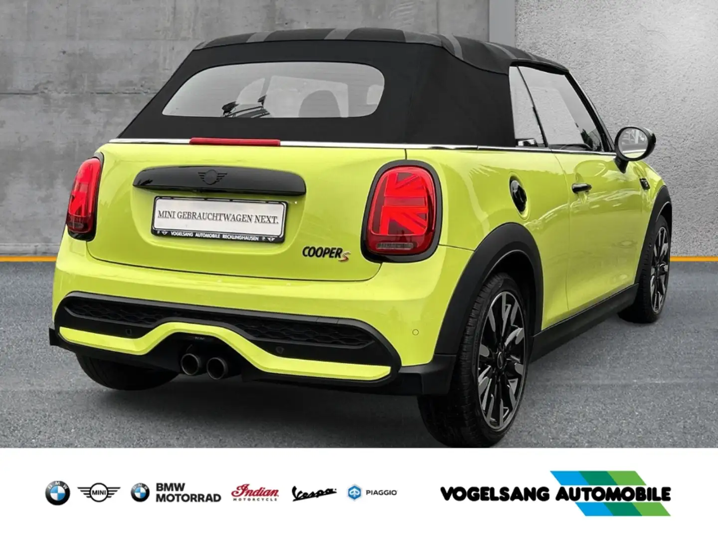 MINI Cooper S Cabrio MINI Yours Trim,HeadUp,Rückfahrk.,ACC Gelb - 2