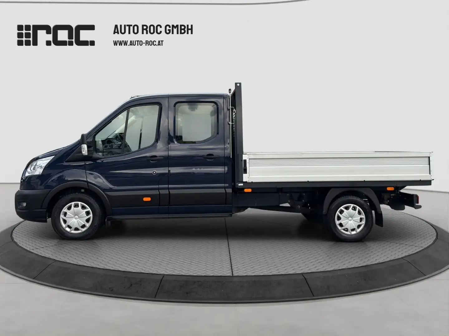 Ford Transit Pritsche 350 4x4 2.0 TDCi DPF 350 L3 Trend DK AWD Blau - 2