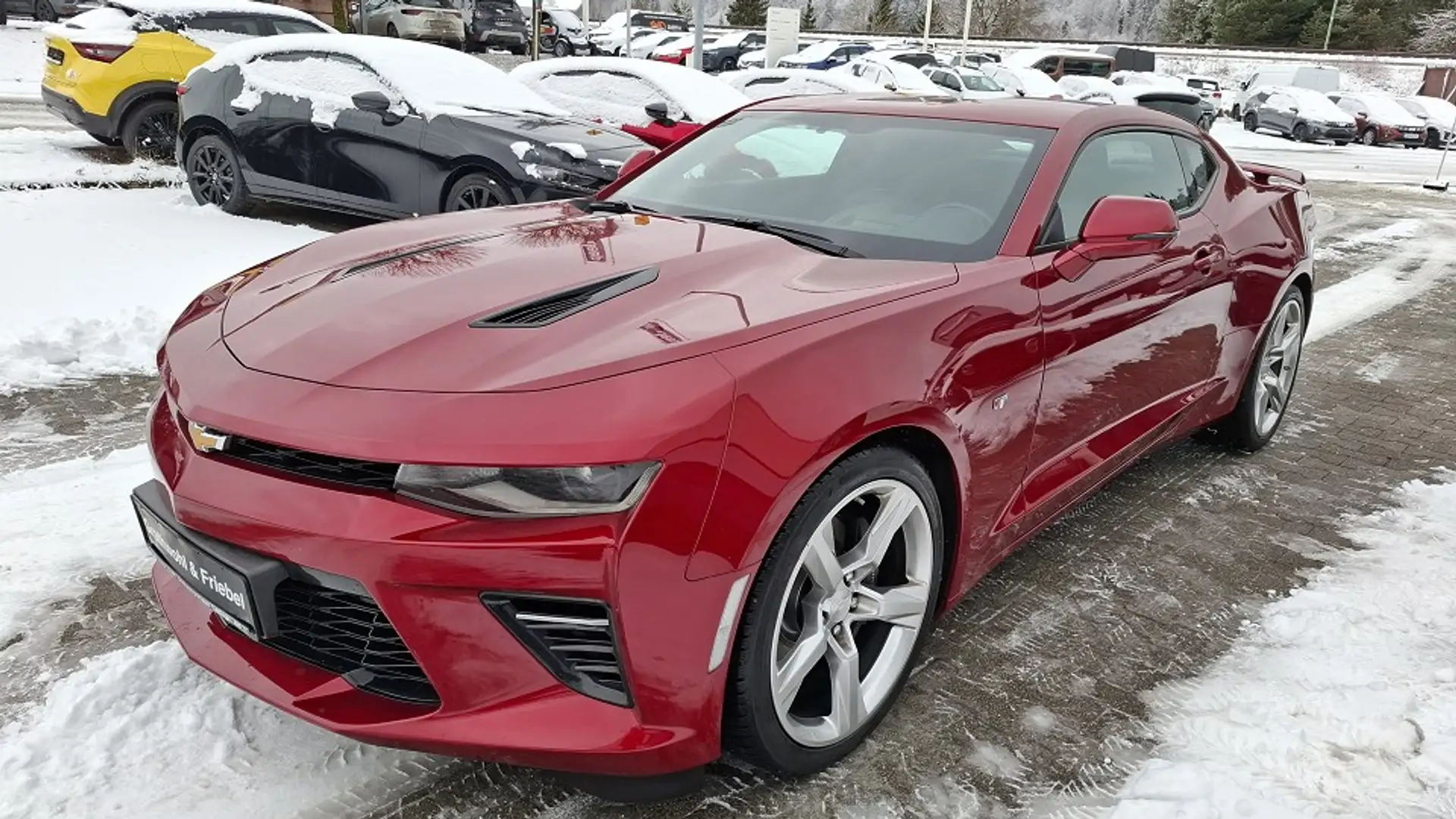 Chevrolet Camaro Coupé 6.2 V8 1.HAND Rot - 1