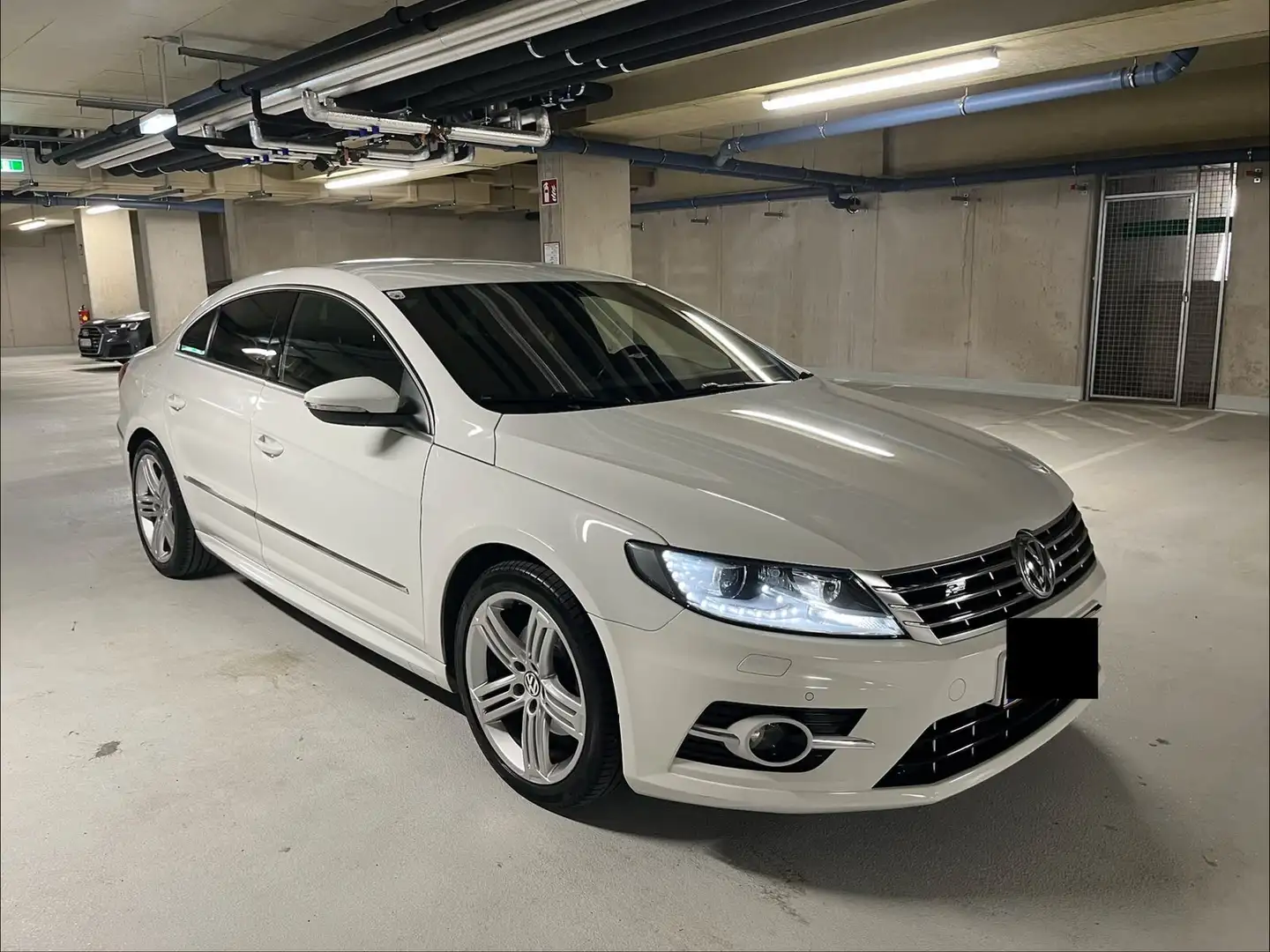 Volkswagen CC 2,0 TDI R-Line Weiß - 2