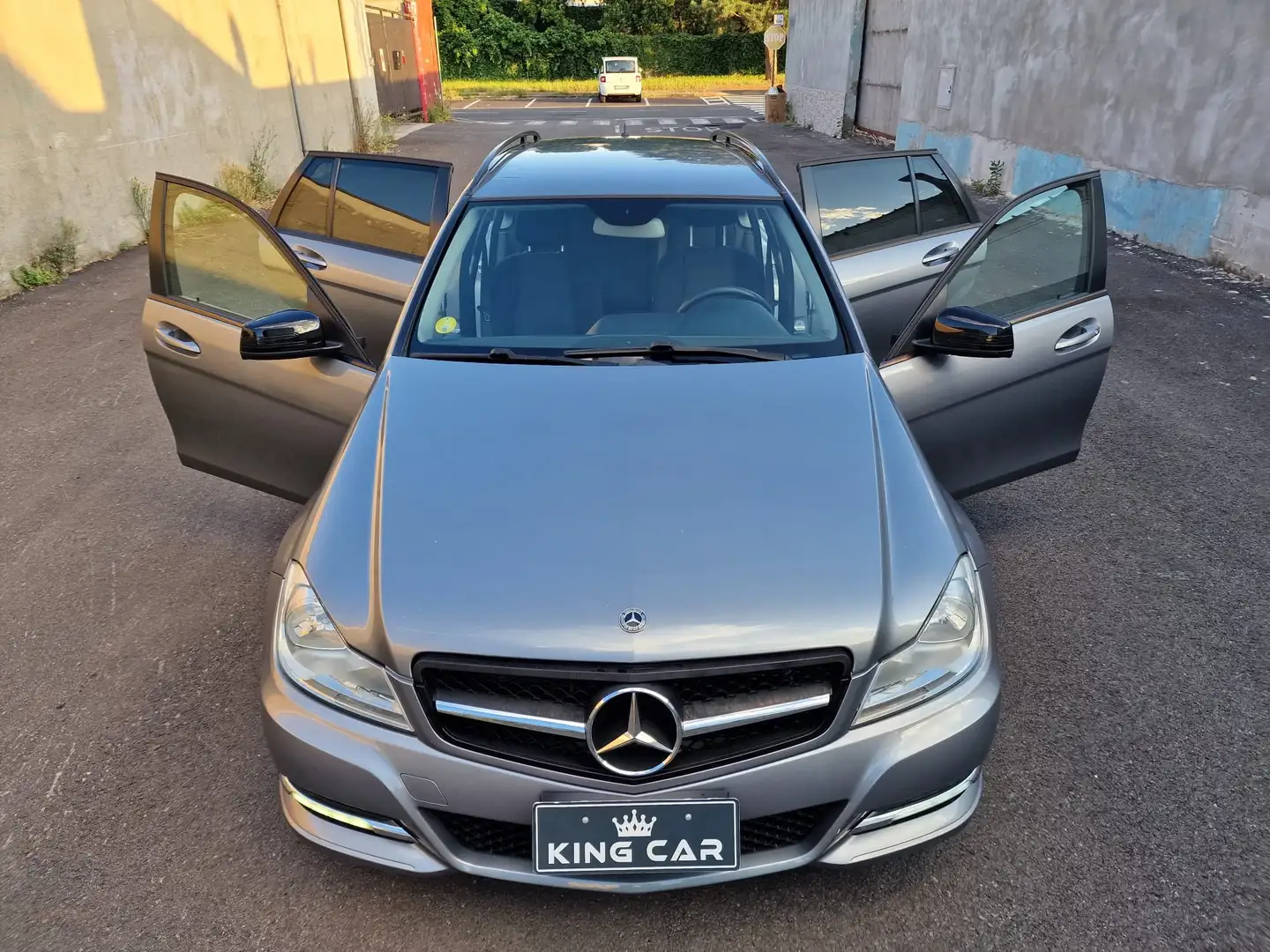 Mercedes-Benz C 180 SW cdi (be) Trend Gris - 1