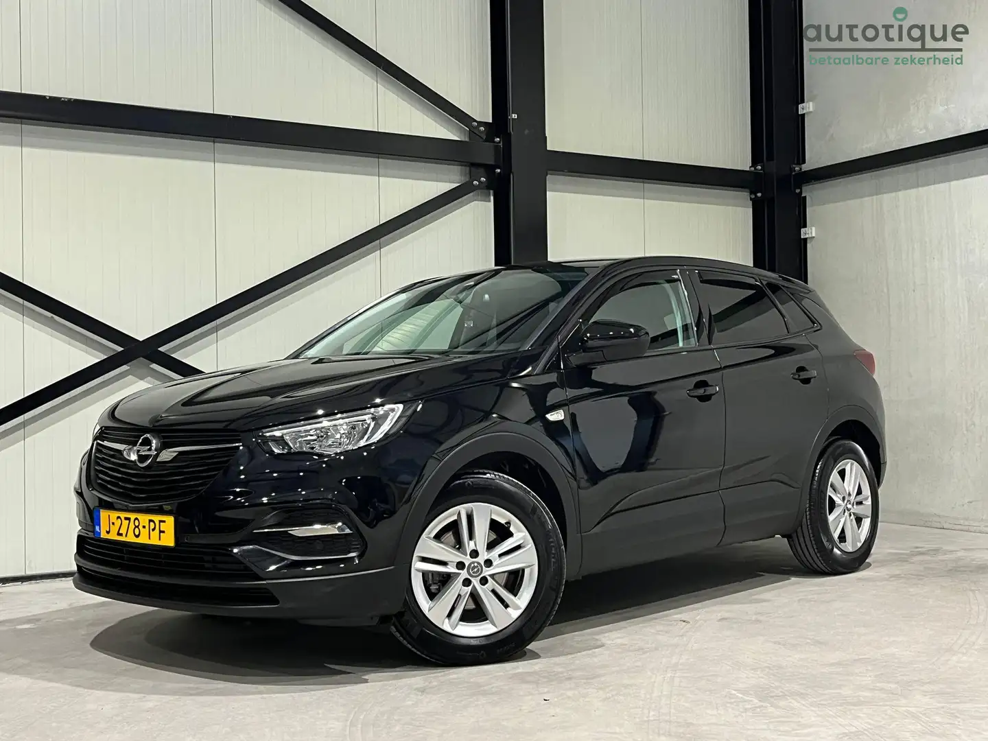 Opel Grandland X 1.2 Turbo Edition Aut. | navi | carplay | climate- Negro - 1