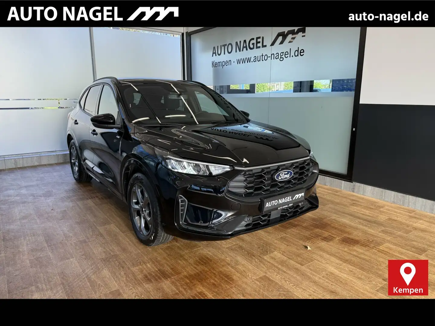Ford Kuga Kuga 1.5 ST-Line +LED+NAVI+DAB+AHK+Kamera+ Navi/BC Schwarz - 1