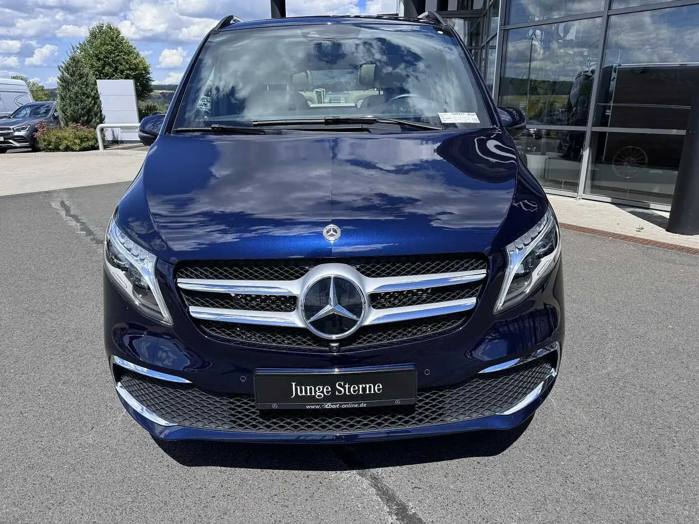 Mercedes-Benz V 300 d EXCLUSIVE EDITION DISTONIC Stdh Panorama Blauw - 2