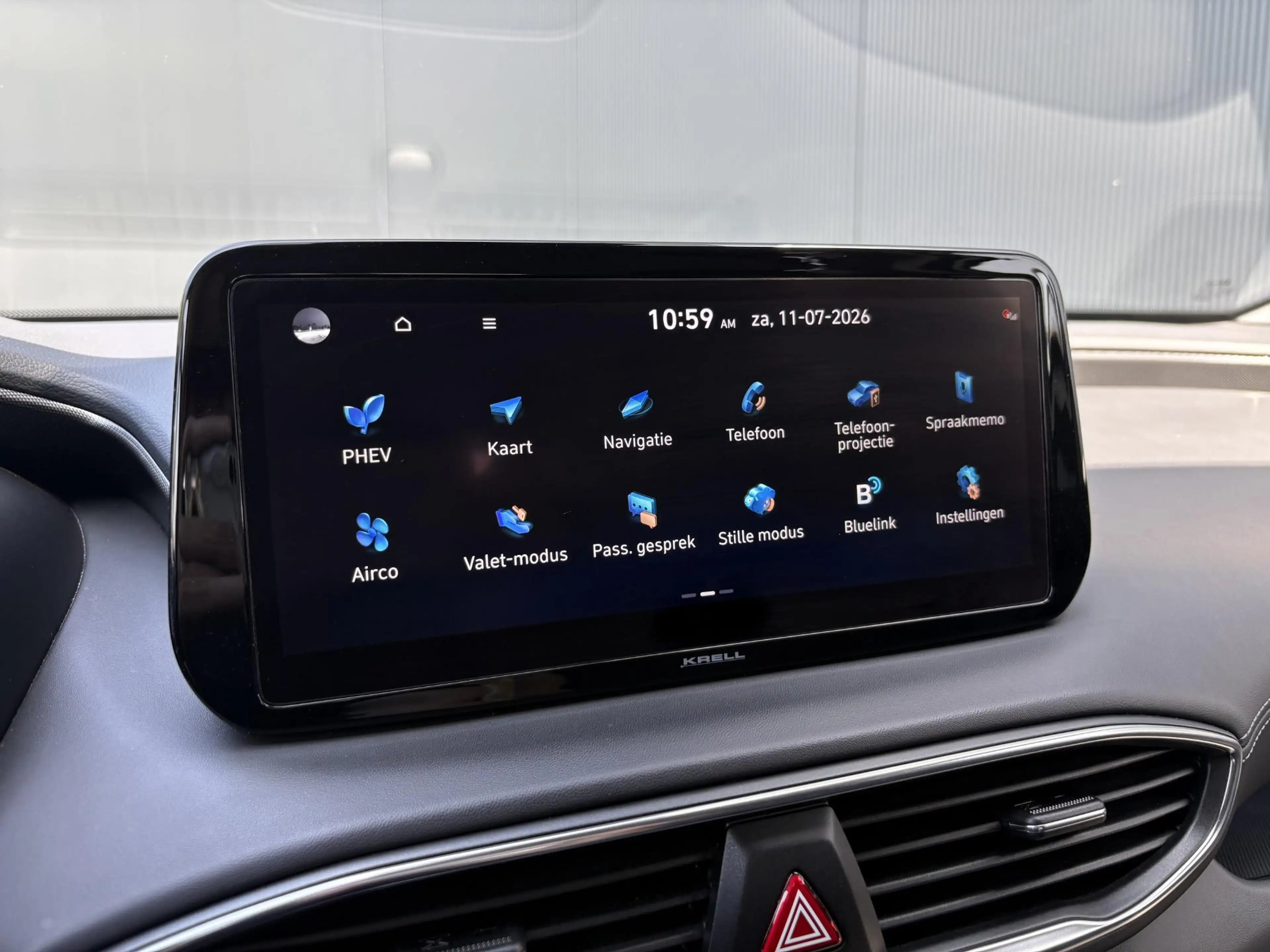 Hyundai SANTA FE 1.6 T-GDI PHEV Premium Sky 7p. SOH 100% / Elektris — photo 29