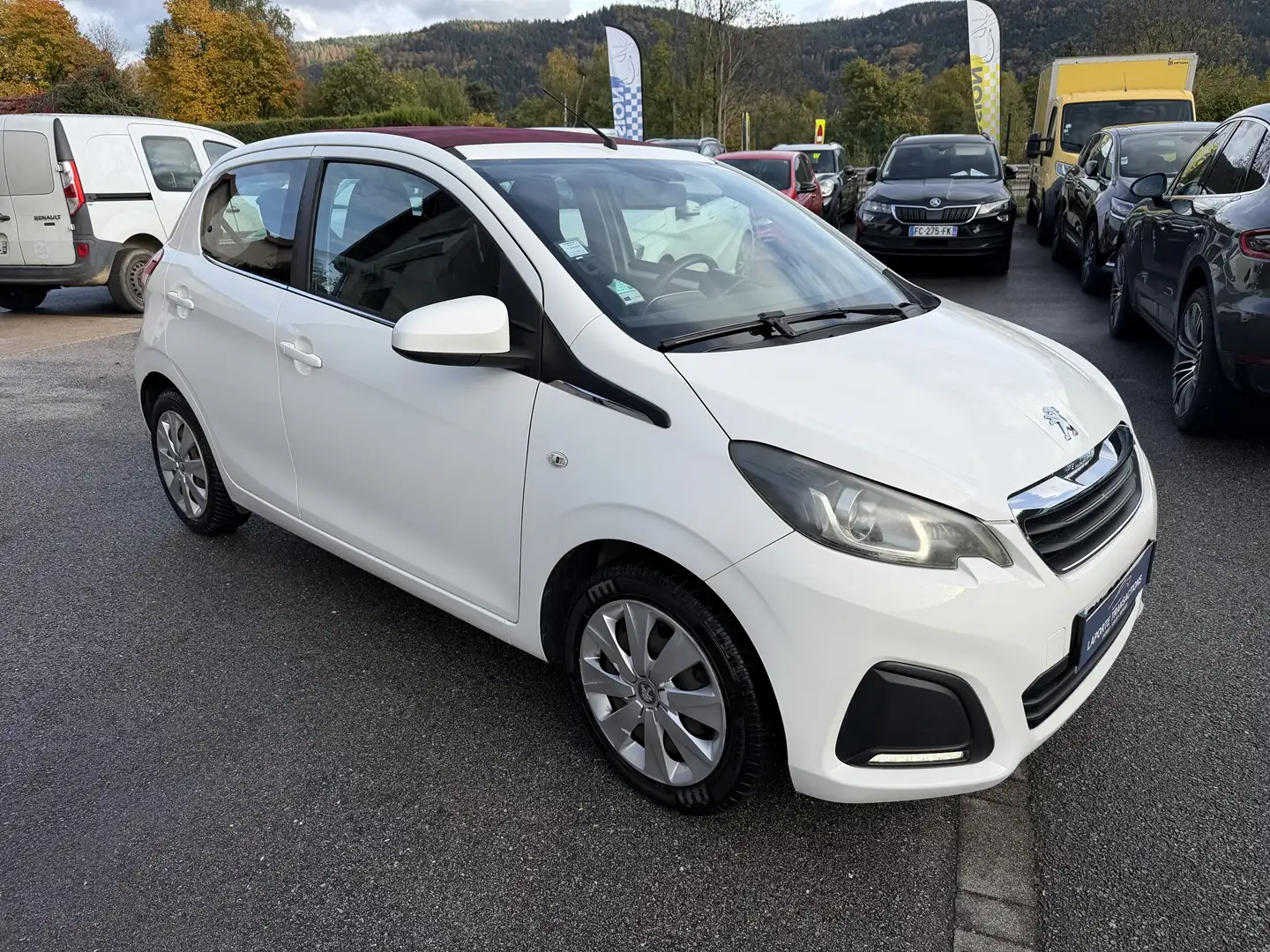 Peugeot 108 1.2 VTI ACTIVE TOP 5P DECOUVRABLE Blanc - 2