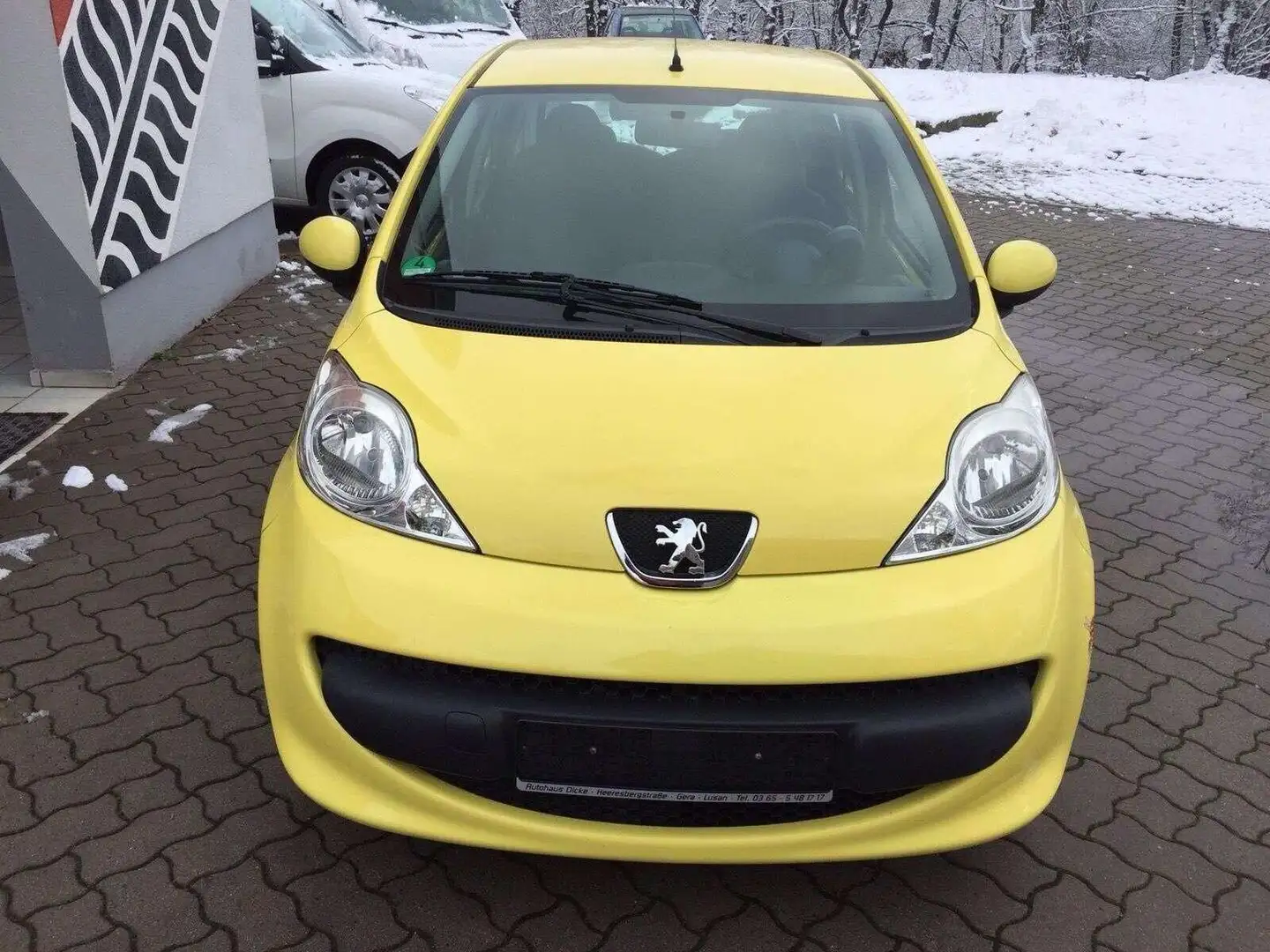 Peugeot 107 70 Klima Nur 85tkm Gelb - 2
