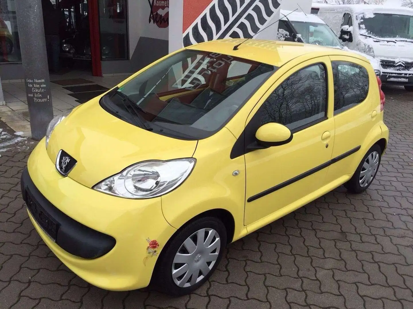 Peugeot 107 70 Klima Nur 85tkm Gelb - 1