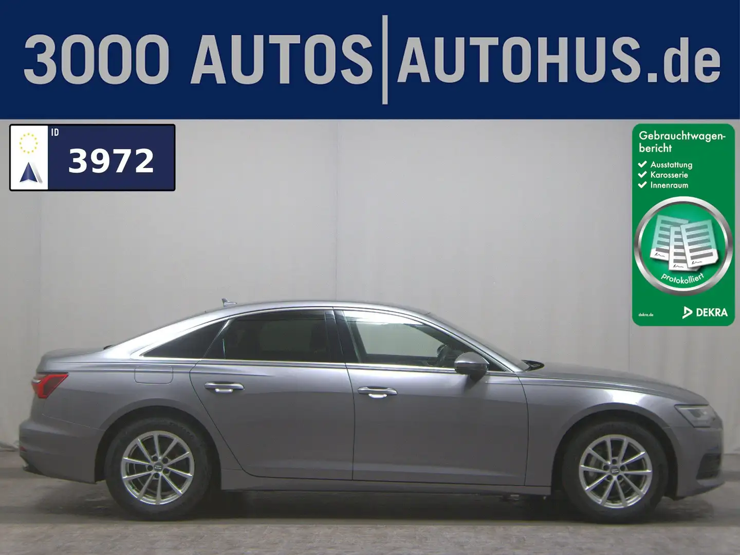 Audi A6 40 TDI Navi+ virtual LED RfK AHK PDC Grau - 1