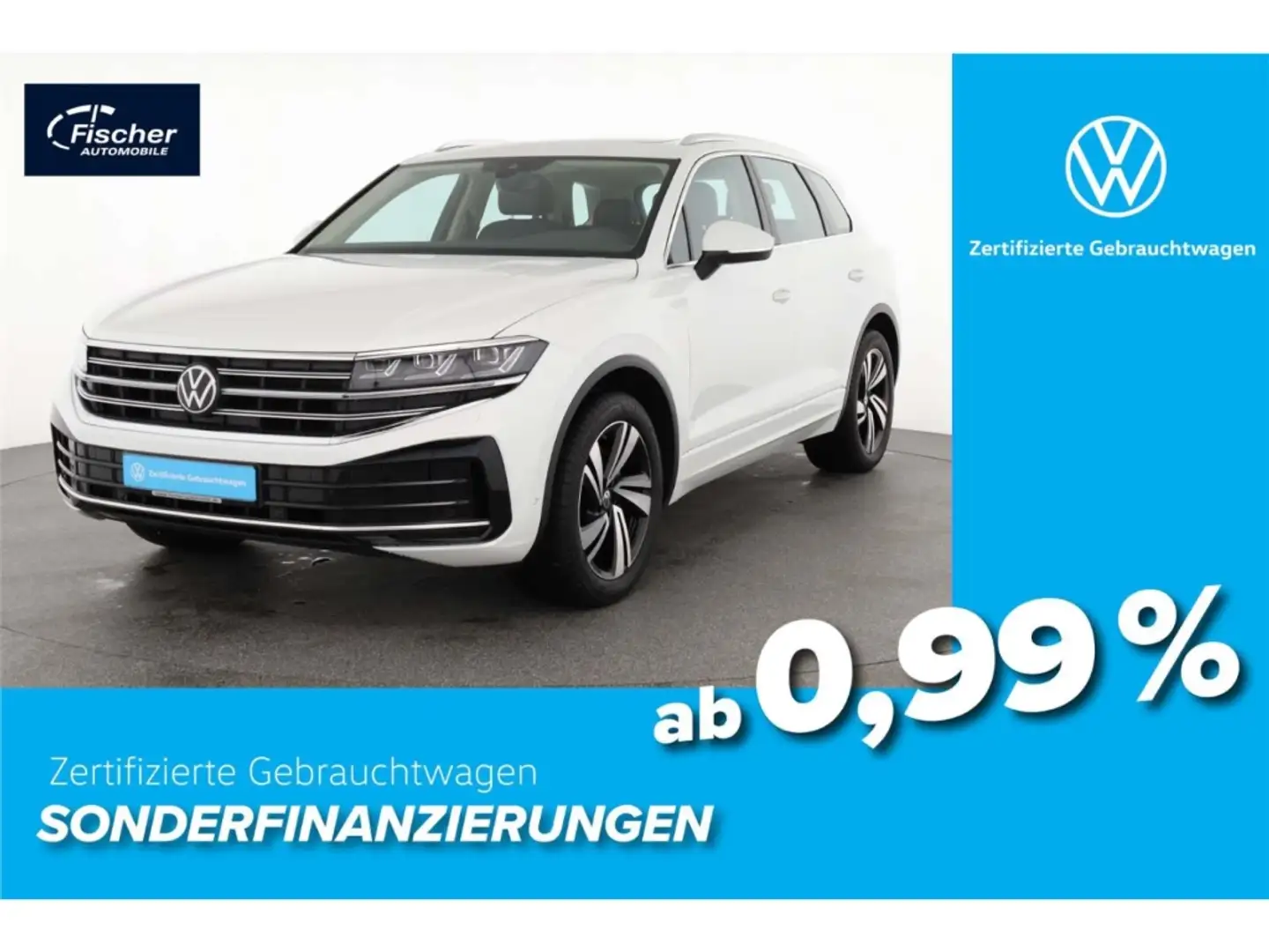 Volkswagen Touareg 3.0 TDI V6 4Motion Elegance Weiß - 1