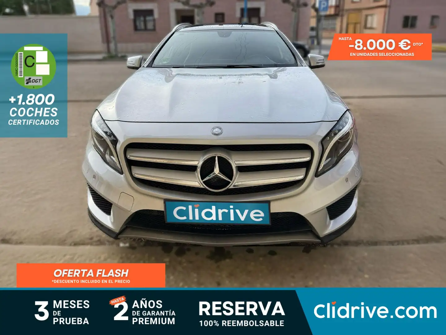 Mercedes-Benz GLA 220 220CDI AMG Line 7G-DCT Gris - 1