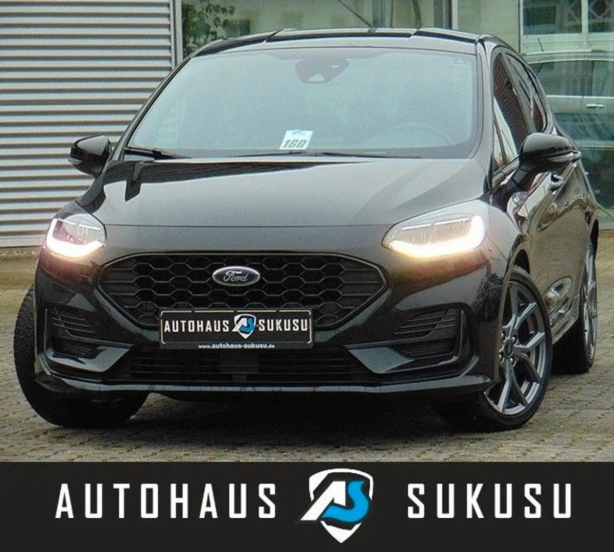 Ford Fiesta 1.0 EcoBoost Mild-Hybrid ST-Line Schwarz - 1