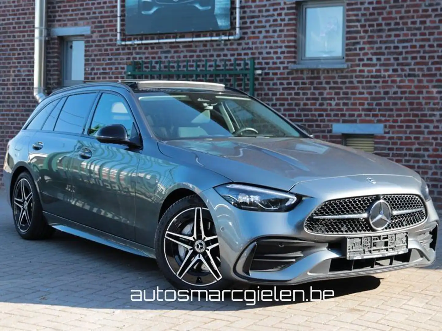 Mercedes-Benz C 180 Break AMG Line, Panorama, Camera, Navi, Sfeerverl. Gris - 1