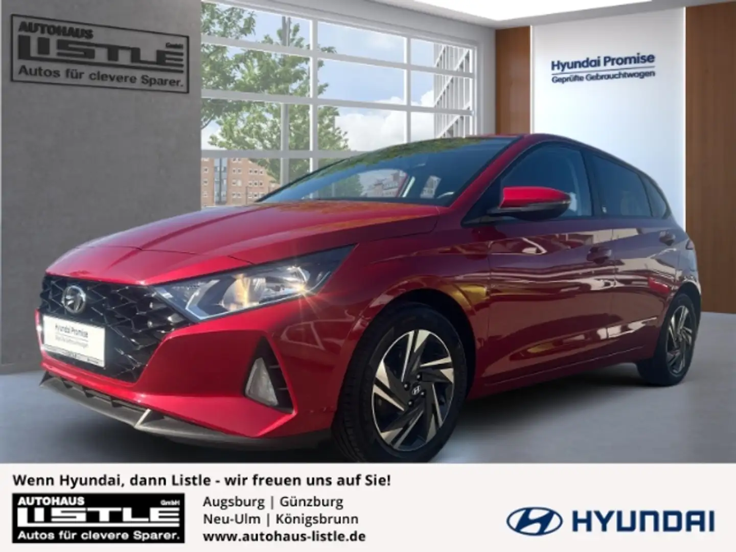 Hyundai i20 Edition 30 1.0 T-GDI EU6d Navi Apple CarPlay Andro Rot - 1