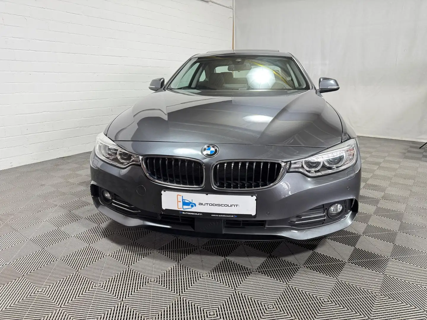 BMW 420 420d Aut. Luxury Line Leder LED NAVI HUD ACC 13... Grau - 2
