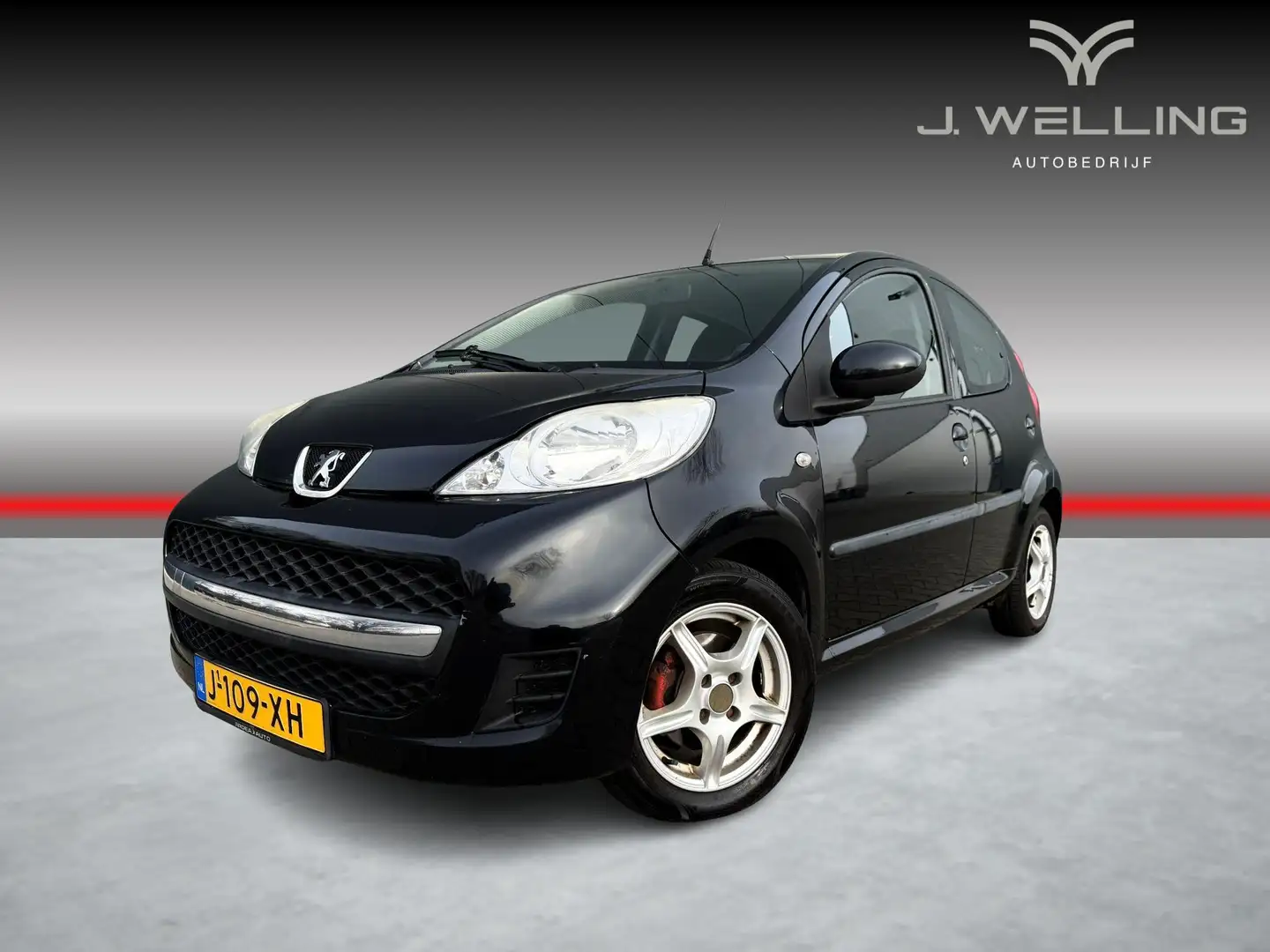 Peugeot 107 1.0-12V XR 5drs / airco / cv / elek.ramen Schwarz - 1