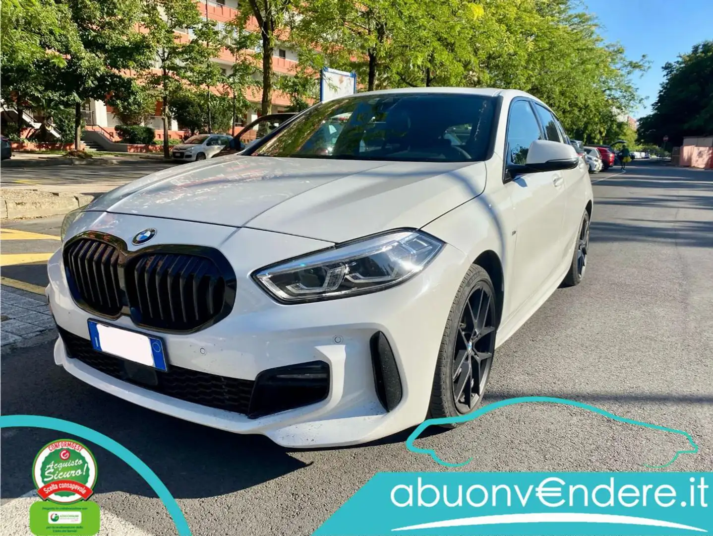 BMW 118 d 5p. Msport Bianco - 1