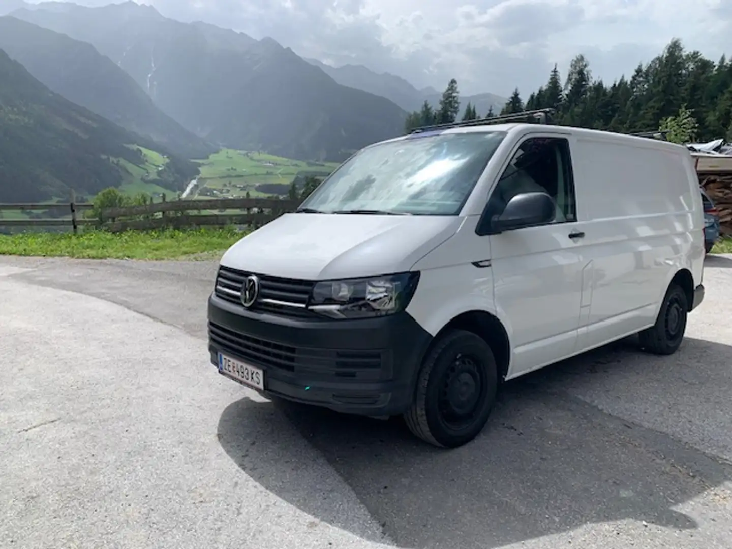 Volkswagen T6 Transporter Doka-Kastenwagen KR 2,0 TDI 4Motion BMT Weiß - 1