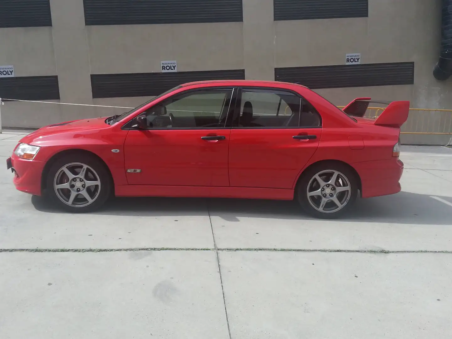 Mitsubishi Lancer Evo Mitsubishi EVO VIII MR RAlliart Rojo - 2