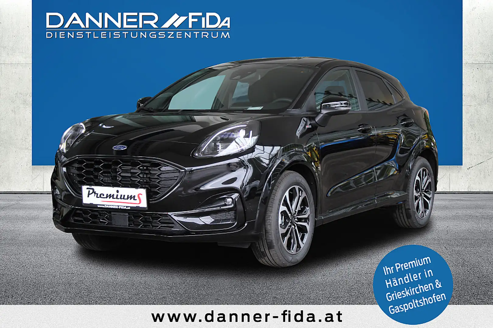Ford Puma ST-LINE 125 PS EcoBoost Hybrid (PREMIUM-AUSSTAT... Schwarz - 1
