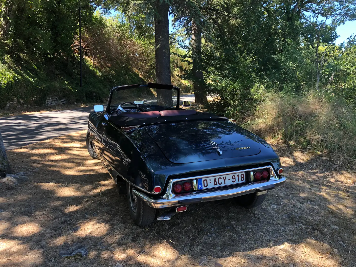 Citroen DS19 CABRIO Mavi - 2