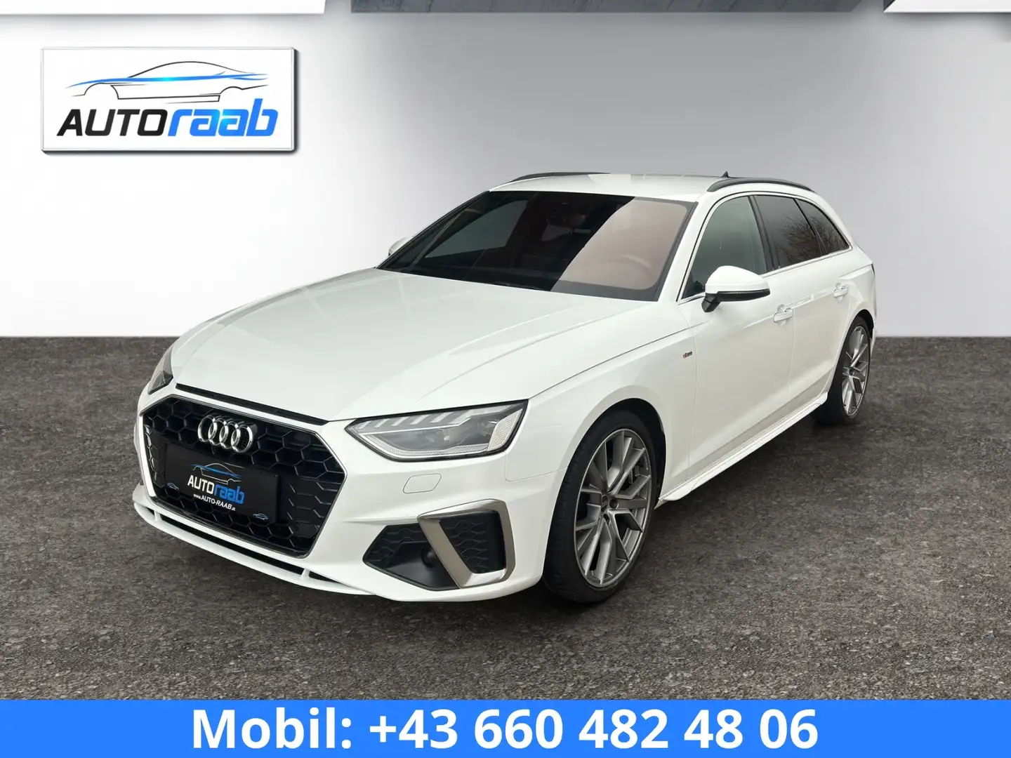 Audi A4 35 TDI S-tronic S-line *LED*RFK*VIRTUAL*APP*ACC* Weiß - 1