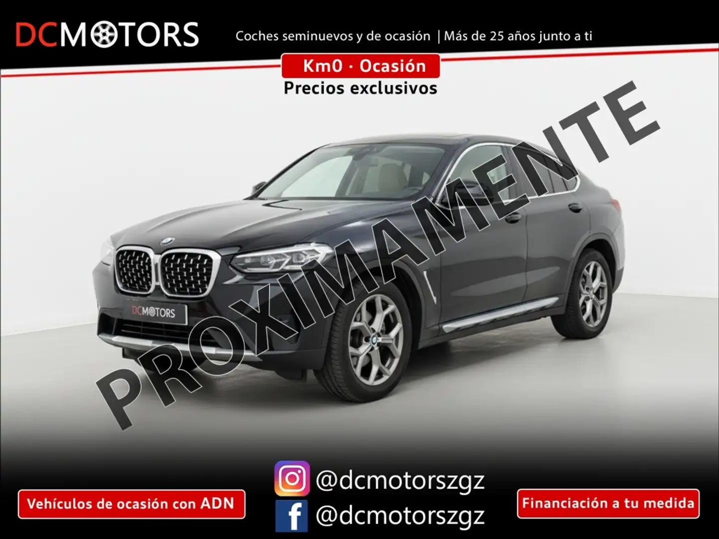 BMW X4 xDrive 20dA xLine Noir - 1