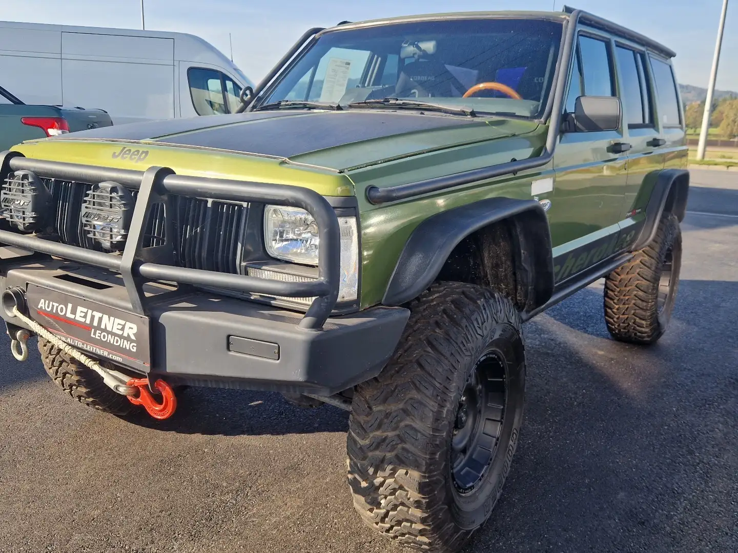 Jeep Cherokee 4,0 Limited Aut. Zöld - 1