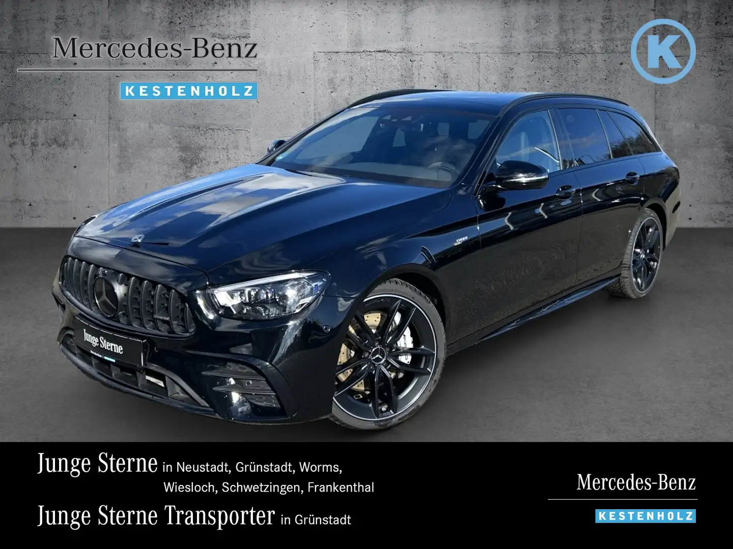 Mercedes-Benz E 53 AMG E 53 AMG T DISTRO+PANO+BURMEST+NIGHT+MLED+KAMERA Negro - 1