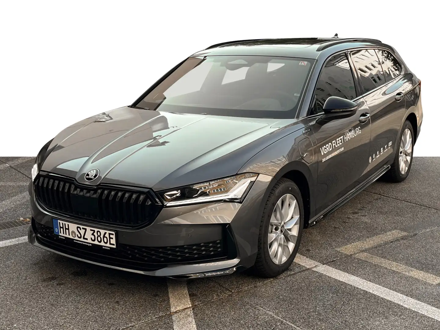 Skoda Superb 1.5 TSI iV DSG Sportline Panorama Navi Grau - 2