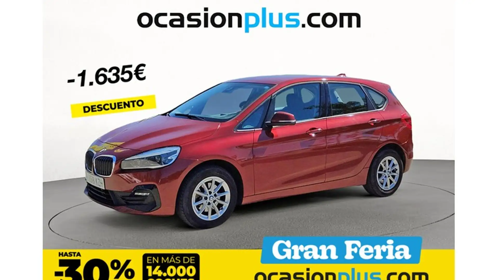 BMW 216 216d Active Tourer Rojo - 1