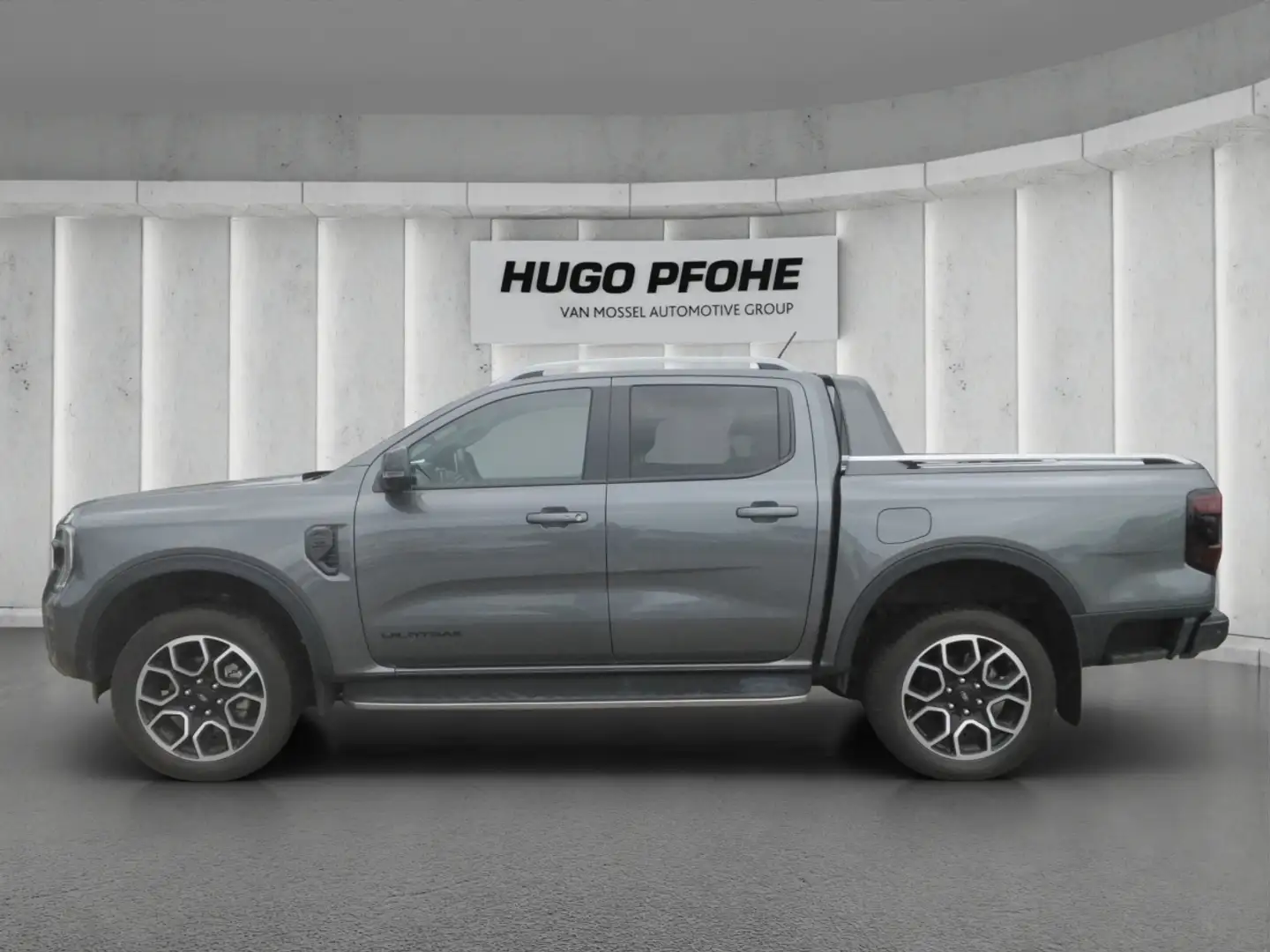 Ford Ranger Wildtrak 3.0 EcoBlue DoKa e-4WD Standheizung Grau - 2