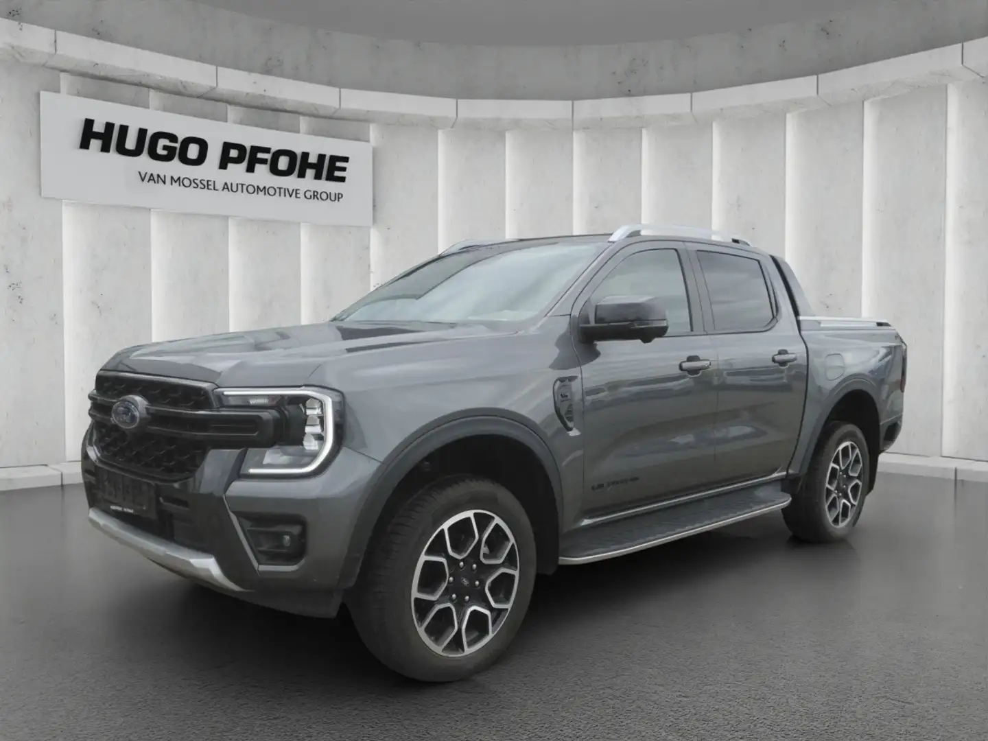 Ford Ranger Wildtrak 3.0 EcoBlue DoKa e-4WD Standheizung Grau - 1