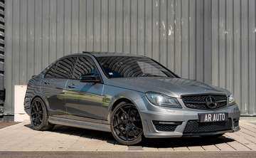 Mercedes C63 AMG 6.2 V8 457CH Berline SUIVI COMPLET PNEUS NEUFS ENTRETIEN À JOUR