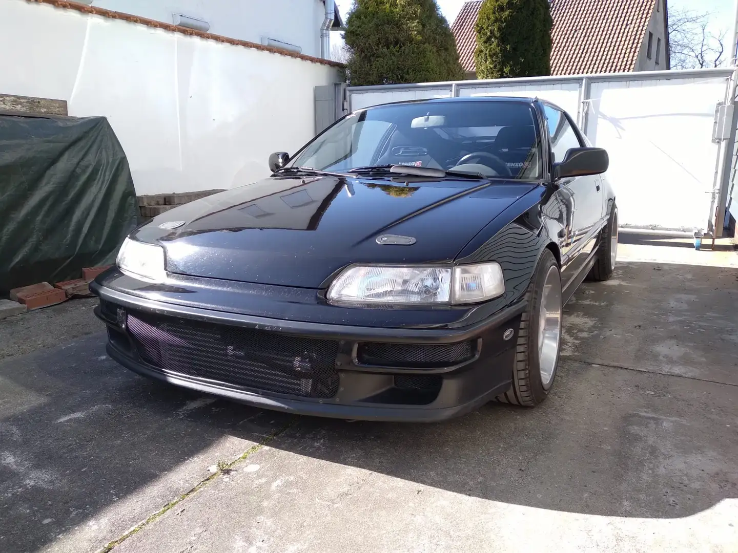 Honda CRX EE8 Original Schwarz - 1