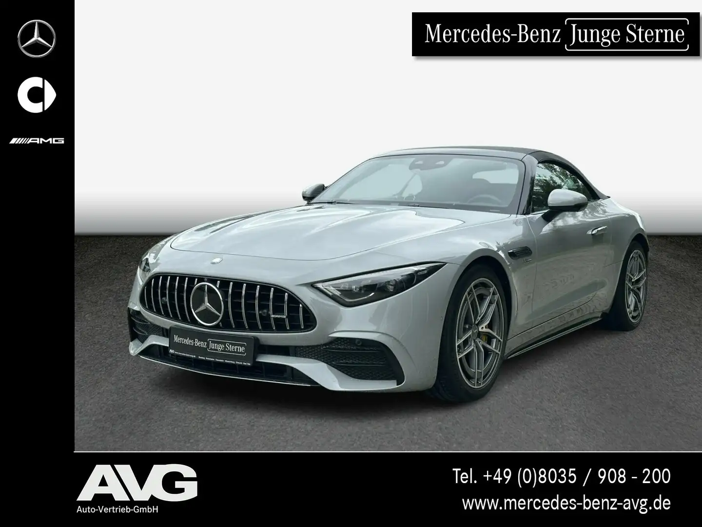 Mercedes-Benz SL 43 AMG Mercedes-AMG SL 43 DISTRONIC 360° DIGTIAL DAB Grau - 1