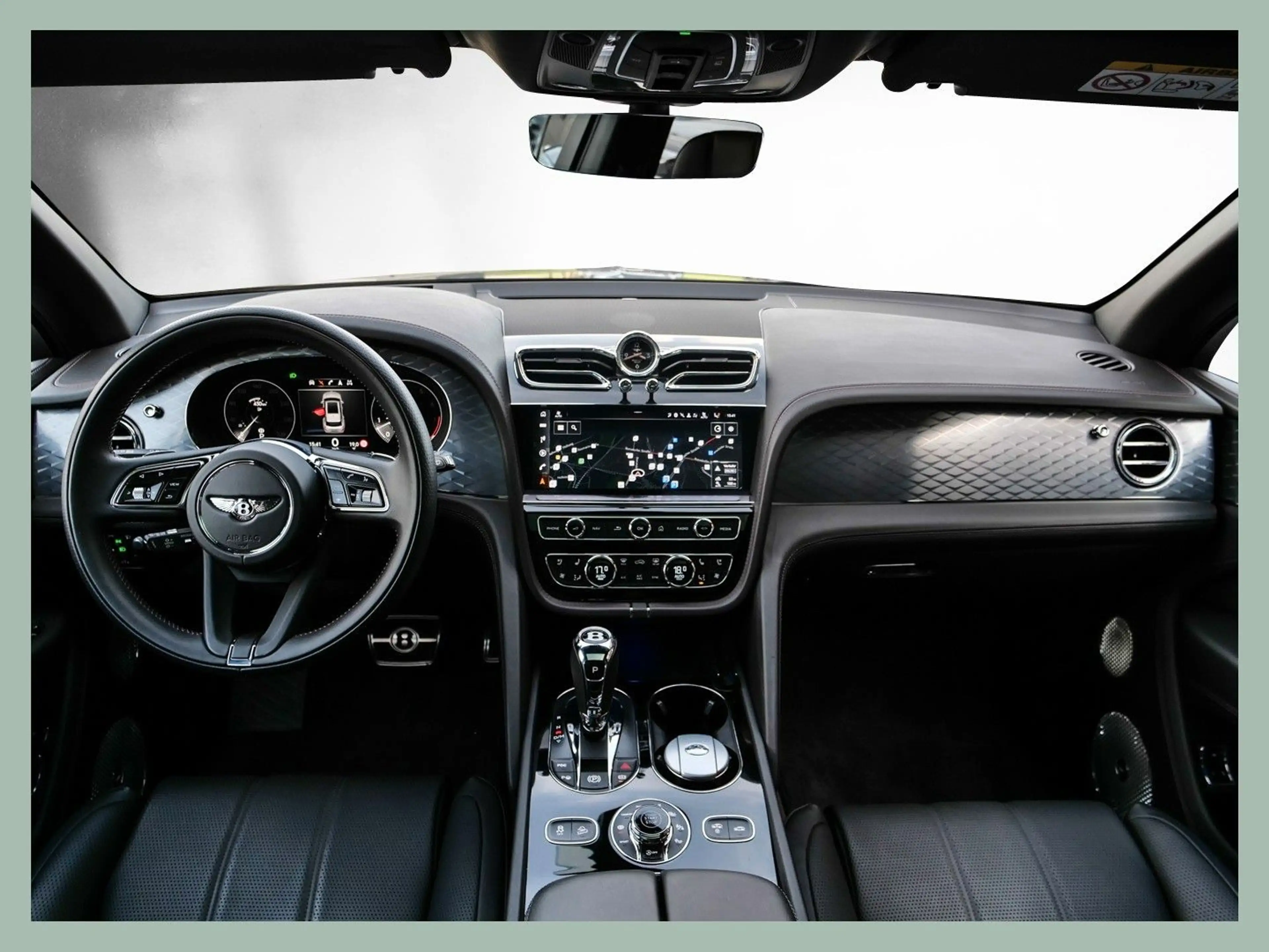 Bentley Bentayga EWB Azure V8/Airline-Seats*Naim*AHK*PPF — photo 11