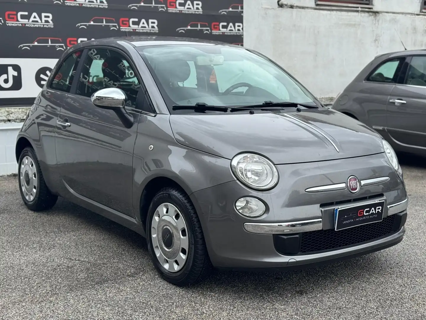 Fiat 500 Fiat 500 1.2 Benzina 69 cv Gris - 2
