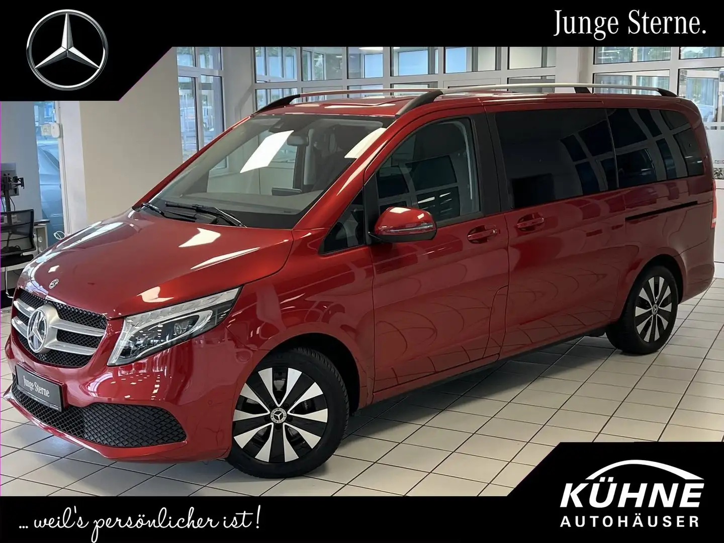 Mercedes-Benz V 250 V250d Edition lang MBUX+AHK+ILS *JungeSterne* Rot - 1