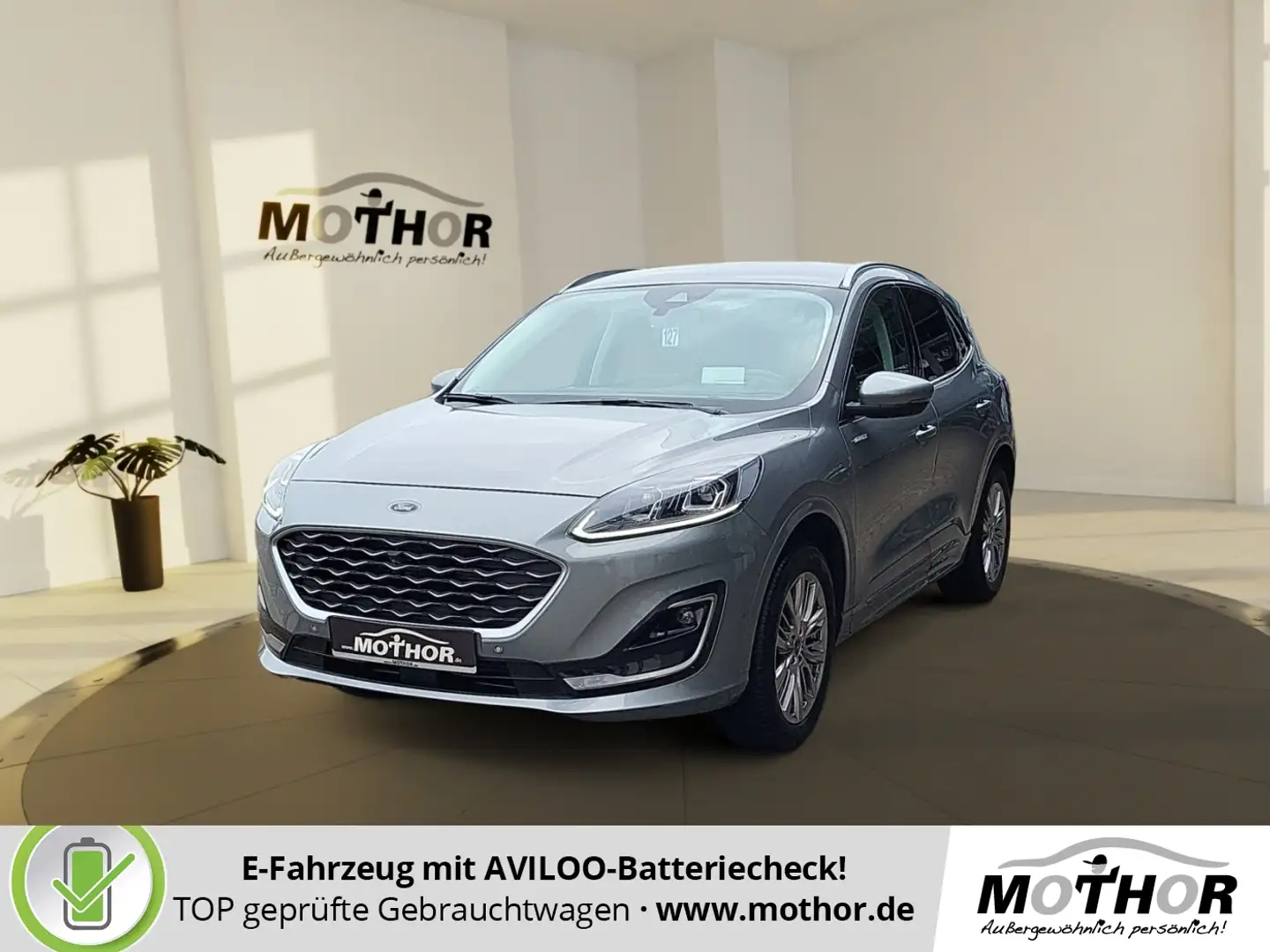 Ford Kuga Vignale 2.5 HUD 4xSHZ Ganzjahresräder Silber - 1