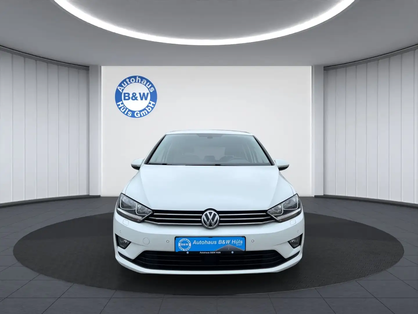 Volkswagen Golf Sportsvan VII Aut. NAVI*2xPDC*KLIMA*SHZ*MFL Wit - 2