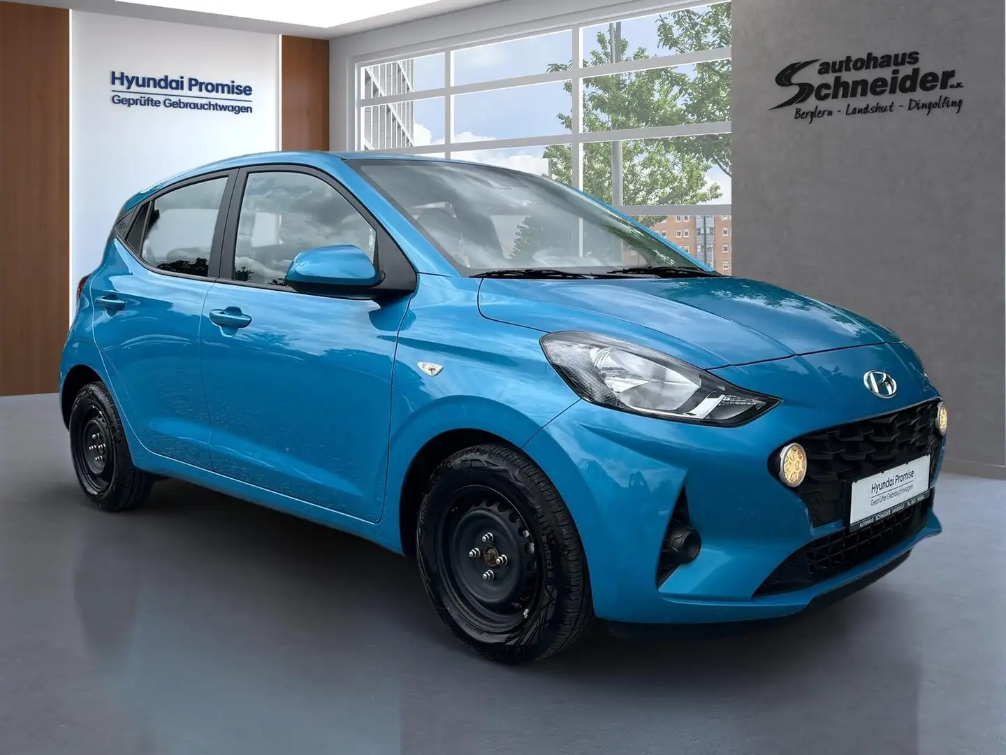 Hyundai i10 1.0 GDi 5M/T SELECT KLIMA/DAB+/SHZ/EINPARKHILFE Blau - 2