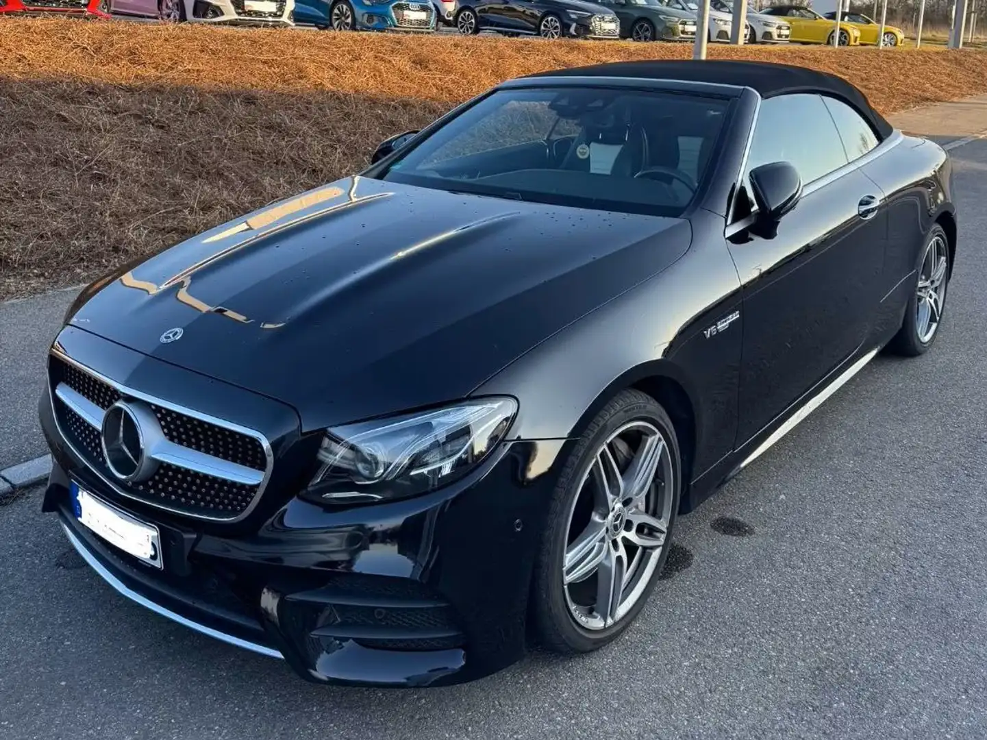 Mercedes-Benz E 450 E 450 4Matic Cabrio 9G-TRONIC AMG Line Noir - 1