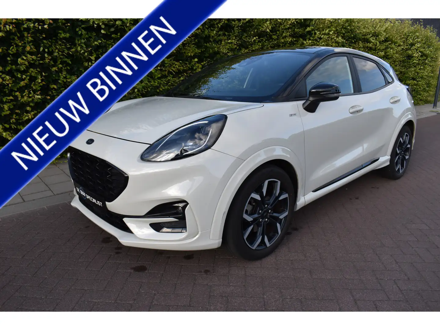 Ford Puma 1.0 EcoBoost Hybrid ST-Line X '20 52dkm! LUXE UITV Wit - 1
