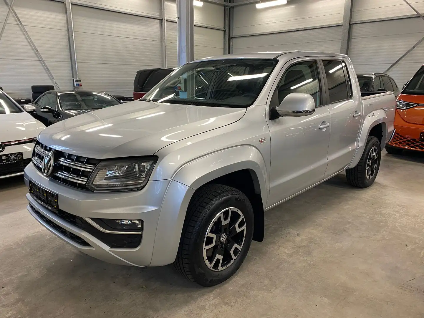 Volkswagen Amarok Highline DoubleCab 4M AHK Xenon Kamera Argent - 1